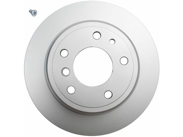 Rear Brake Rotor - Compatible with 1989 - 1995 BMW 525i Base 1990 1991 ...