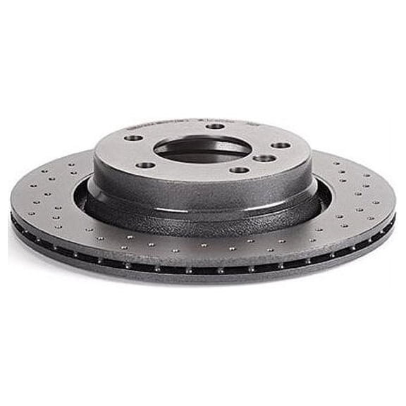 Rear Brake Rotor - Compatible with 2001 - 2006 BMW 325Ci Base 2002 2003 2004 2005