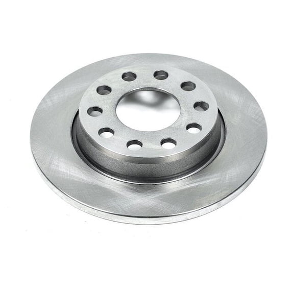 Rear Brake Rotor - Compatible with 2002 - 2006 Audi A4 Quattro Convertible - Power Stop