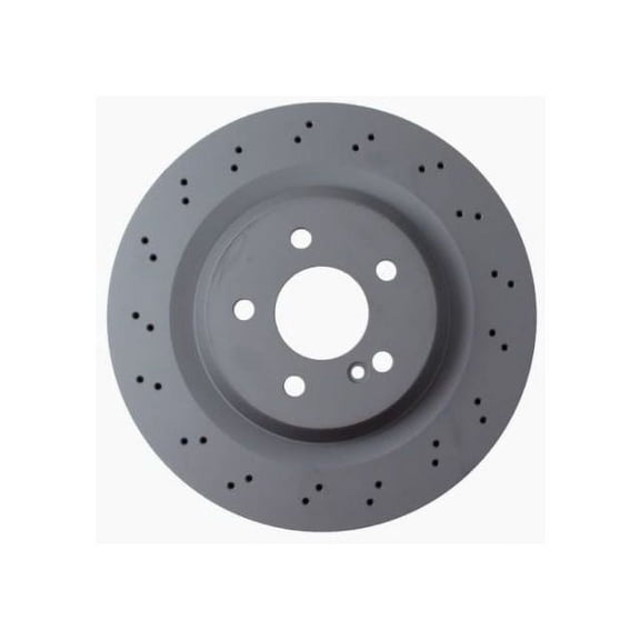 Rear Brake Rotor - Compatible with 2003 - 2008 Mercedes-Benz SL55 AMG 2004 2005 2006 2007