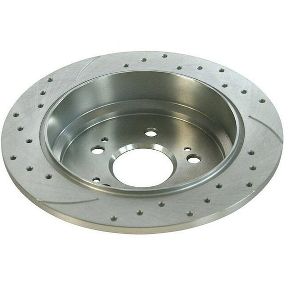 Rear Brake Rotor - Compatible with 2005 - 2009 Honda Odyssey 2006 2007 2008