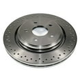 thumbnail image 1 of Rear Brake Rotor - Compatible with 2005 - 2013 Chevy Corvette 2006 2007 2008 2009 2010 2011 2012, 1 of 2