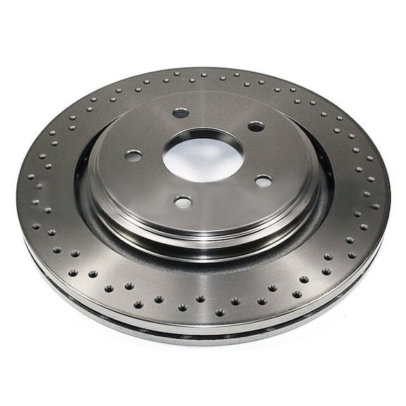 Rear Brake Rotor - Compatible with 2005 - 2013 Chevy Corvette 2006 2007 2008 2009 2010 2011 2012