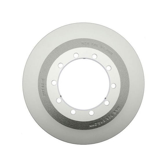 Rear Brake Rotor - Compatible with 2005 - 2016 Ford F-550 Super Duty 2006 2007 2008 2009 2010 2011 2012 2013 2014 2015