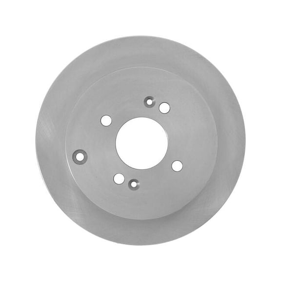 Rear Brake Rotor - Compatible with 2006 - 2007 Hyundai Accent