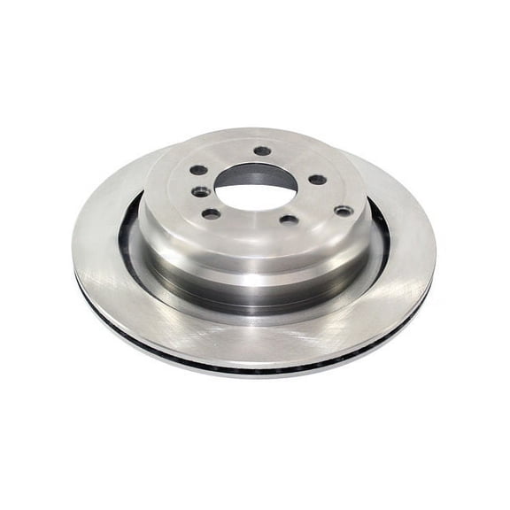 Rear Brake Rotor - Compatible with 2006 - 2012 Land Rover Range Rover Naturally Aspirated 2007 2008 2009 2010 2011