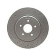 thumbnail image 1 of Rear Brake Rotor - Compatible with 2006 - 2013 Chevy Corvette 2007 2008 2009 2010 2011 2012, 1 of 2