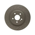 thumbnail image 1 of Rear Brake Rotor - Compatible with 2007 - 2008 Mercedes-Benz CLK63 AMG, 1 of 2