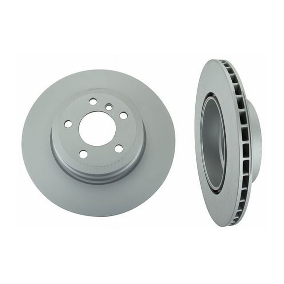 Rear Brake Rotor - Compatible with 2007 - 2017 BMW X5 2008 2009 2010 2011 2012 2013 2014 2015 2016
