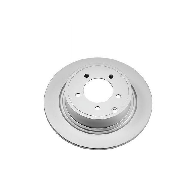 Rear Brake Rotor - Compatible with 2008 - 2016 Mitsubishi Lancer 2009 2010 2011 2012 2013 2014 2015