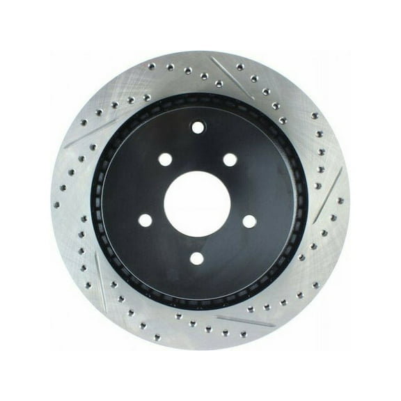 Rear Brake Rotor - Compatible with 2009 - 2013 INFINITI FX50 2010 2011 2012