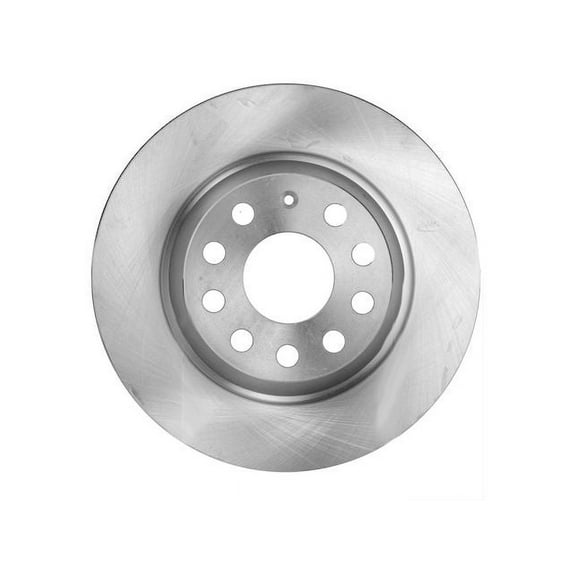 Rear Brake Rotor - Compatible with 2009 - 2013 Volkswagen CC 2010 2011 2012