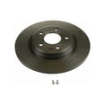 thumbnail image 1 of Rear Brake Rotor - Compatible with 2009 - 2016 Audi A4 Quattro 2010 2011 2012 2013 2014 2015, 1 of 2