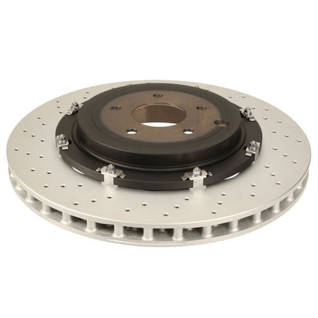 Rear Brake Rotor - Compatible with 2009 - 2021 Nissan GT-R 2010 2011 2012 2013 2014 2015 2016 2017 2018 2019 2020