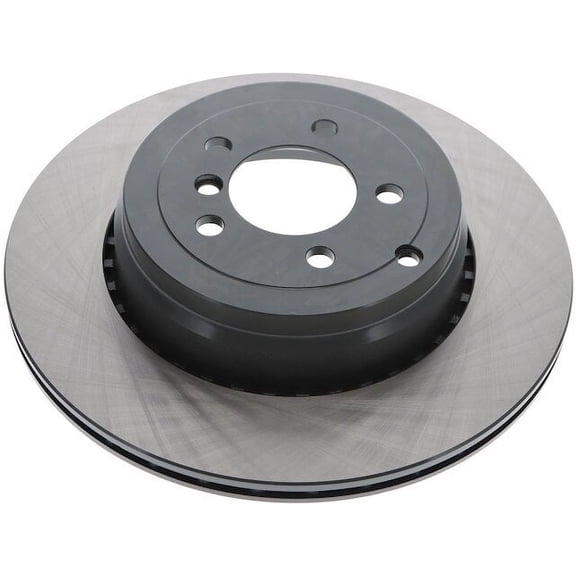 Rear Brake Rotor - Compatible with 2010 - 2012 Land Rover Range Rover Supercharged 2011