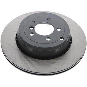 Rear Brake Rotor - Compatible with 2010 - 2012 Land Rover Range Rover Supercharged 2011