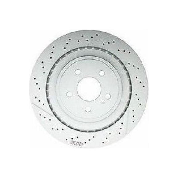 Rear Brake Rotor - Compatible with 2012 - 2014 Mercedes-Benz CLS63 AMG 2013
