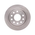 thumbnail image 1 of Rear Brake Rotor - Compatible with 2012 - 2018 Volkswagen Jetta Sedan 2.0L 4-Cylinder 2013 2014 2015 2016 2017, 1 of 2