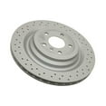 thumbnail image 1 of Rear Brake Rotor - Compatible with 2013 - 2014 Mercedes-Benz GL350, 1 of 2