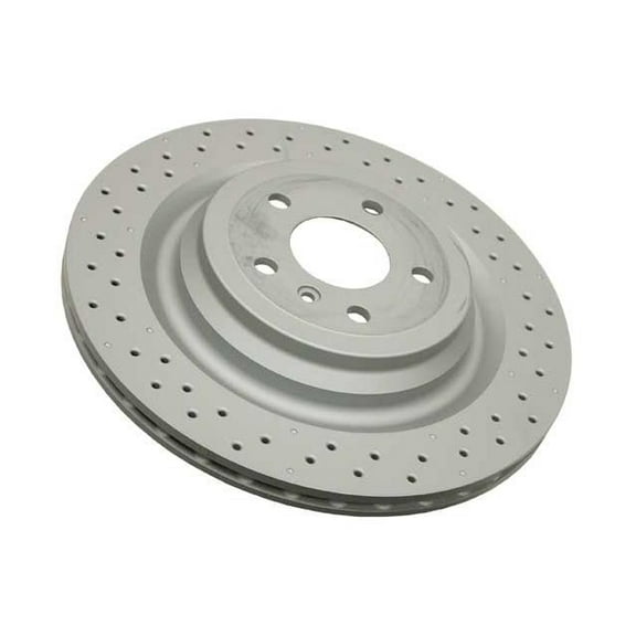 Rear Brake Rotor - Compatible with 2013 - 2014 Mercedes-Benz GL350