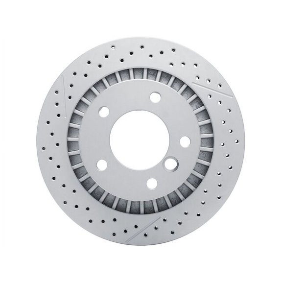 Rear Brake Rotor - Compatible with 2013 - 2018 Mercedes-Benz G63 AMG - Dynamic Friction