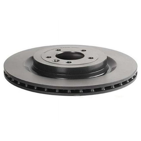 Rear Brake Rotor - Compatible with 2013 - 2022 Land Rover Range Rover VIN P 2014 2015 2016 2017 2018 2019 2020 2021