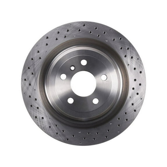 Rear Brake Rotor - Compatible with 2013 Mercedes-Benz GL450
