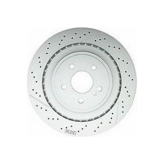 Rear Brake Rotor - Compatible with 2014 - 2018 Mercedes-Benz CLS63 AMG S 2015 2016 2017