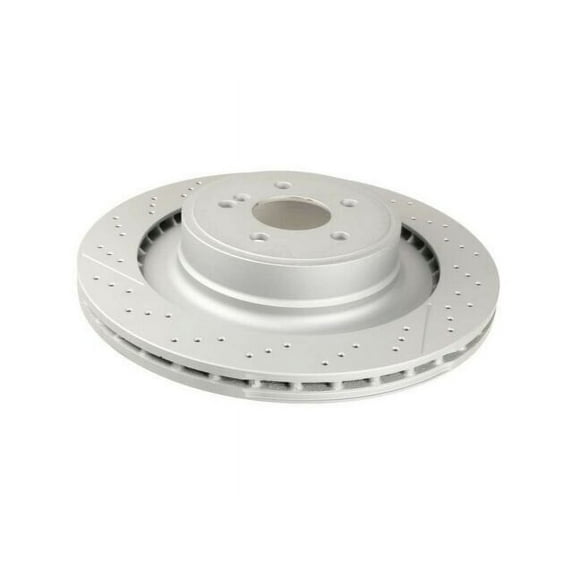 Rear Brake Rotor - Compatible with 2014 - 2018 Mercedes-Benz CLS63 AMG S AWD 2015 2016 2017