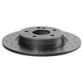 thumbnail image 1 of Rear Brake Rotor - Compatible with 2014 - 2019 Mercedes-Benz CLA250 2015 2016 2017 2018, 1 of 2