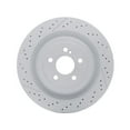 thumbnail image 1 of Rear Brake Rotor - Compatible with 2015 - 2021 Mercedes-Benz C63 AMG 2016 2017 2018 2019 2020, 1 of 2