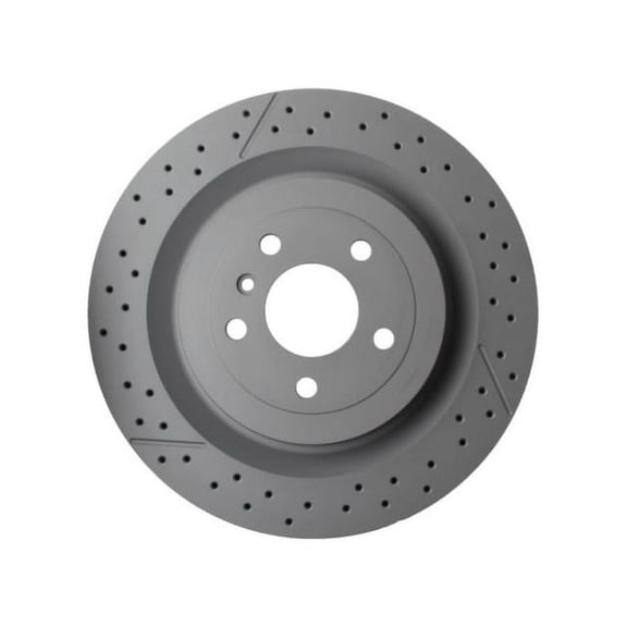 Rear Brake Rotor - Compatible with 2017 - 2019 Mercedes-Benz GLS63 AMG 2018