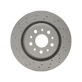 thumbnail image 1 of Rear Brake Rotor - Compatible with 2017 - 2022 Maserati Levante S 2018 2019 2020 2021, 1 of 2