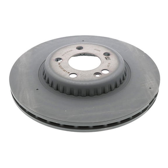 Rear Brake Rotor - Compatible with 2017 - 2022 Mercedes-Benz C43 AMG 2018 2019 2020 2021