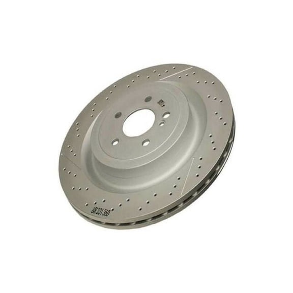 Rear Brake Rotor - Compatible with 2018 - 2021 Mercedes-Benz AMG GT C 2019 2020