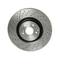 thumbnail image 1 of Rear Brake Rotor - Compatible with 2018 - 2021 Mercedes-Benz GLC63 AMG S 4Matic 2019 2020, 1 of 2