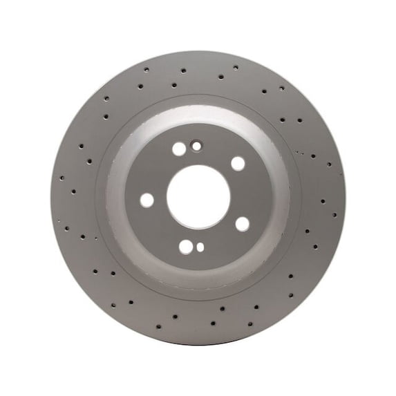 Rear Brake Rotor - Compatible with 2018 - 2021 Mercedes-Benz S560 - Dynamic Friction
