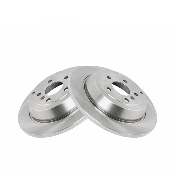 Rear Brake Rotor Pair Kit of 2 For Benz ML-Class R-Class R 320 350