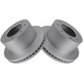 thumbnail image 1 of Rear Brake Rotor Set 2 Piece - Compatible with 2011 - 2019 Chevy Silverado 3500 HD 2012 2013 2014 2015 2016 2017 2018, 1 of 2
