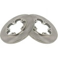 thumbnail image 1 of Rear Brake Rotor Set 2 Piece - Compatible with 2015 - 2019 Ford Transit-250 2016 2017 2018, 1 of 2