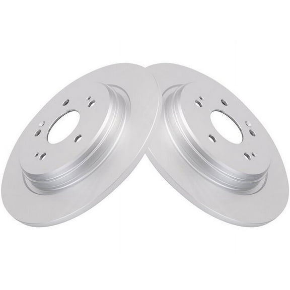 Rear Brake Rotor Set 2 Piece - Compatible with 2017 - 2022 Honda CR-V 2018 2019 2020 2021