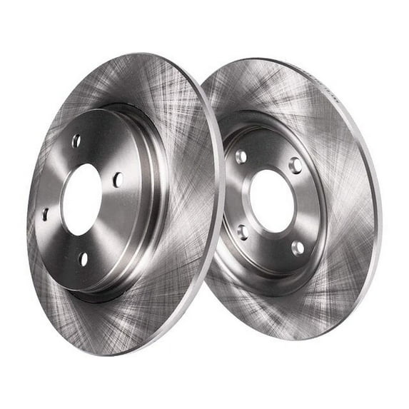 Rear Brake Rotor Set - Compatible with 1991 - 1997 Honda Accord 1992 1993 1994 1995 1996