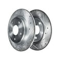 thumbnail image 1 of Rear Brake Rotor Set - Compatible with 1995 - 2001 Ford Explorer 1996 1997 1998 1999 2000, 1 of 2