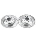 thumbnail image 1 of Rear Brake Rotor Set - Compatible with 1996 - 1999 Isuzu Oasis 1997 1998, 1 of 2