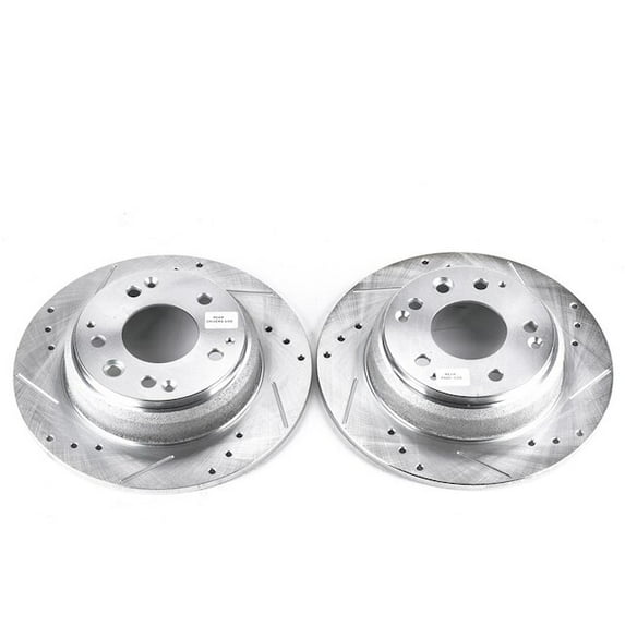 Rear Brake Rotor Set - Compatible with 1996 - 1999 Isuzu Oasis 1997 1998