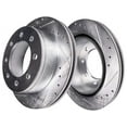 thumbnail image 1 of Rear Brake Rotor Set - Compatible with 1999 - 2004 Ford F-350 Super Duty 2000 2001 2002 2003, 1 of 2