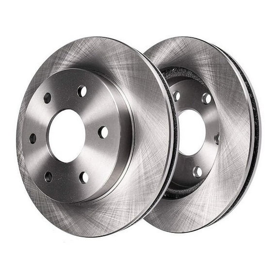 Rear Brake Rotor Set - Compatible with 2000 - 2001 Chevy Suburban 1500