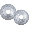 thumbnail image 1 of Rear Brake Rotor Set - Compatible with 2002 - 2006 GMC Envoy XL 2003 2004 2005, 1 of 2