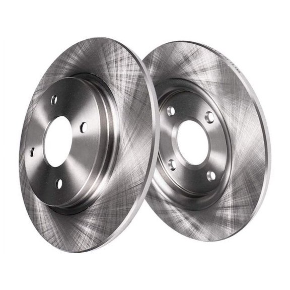 Rear Brake Rotor Set - Compatible with 2006 - 2015 Mini Cooper Hatchback 2007 2008 2009 2010 2011 2012 2013 2014