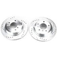 thumbnail image 1 of Rear Brake Rotor Set - Compatible with 2007 - 2013 BMW 328i 2008 2009 2010 2011 2012, 1 of 2